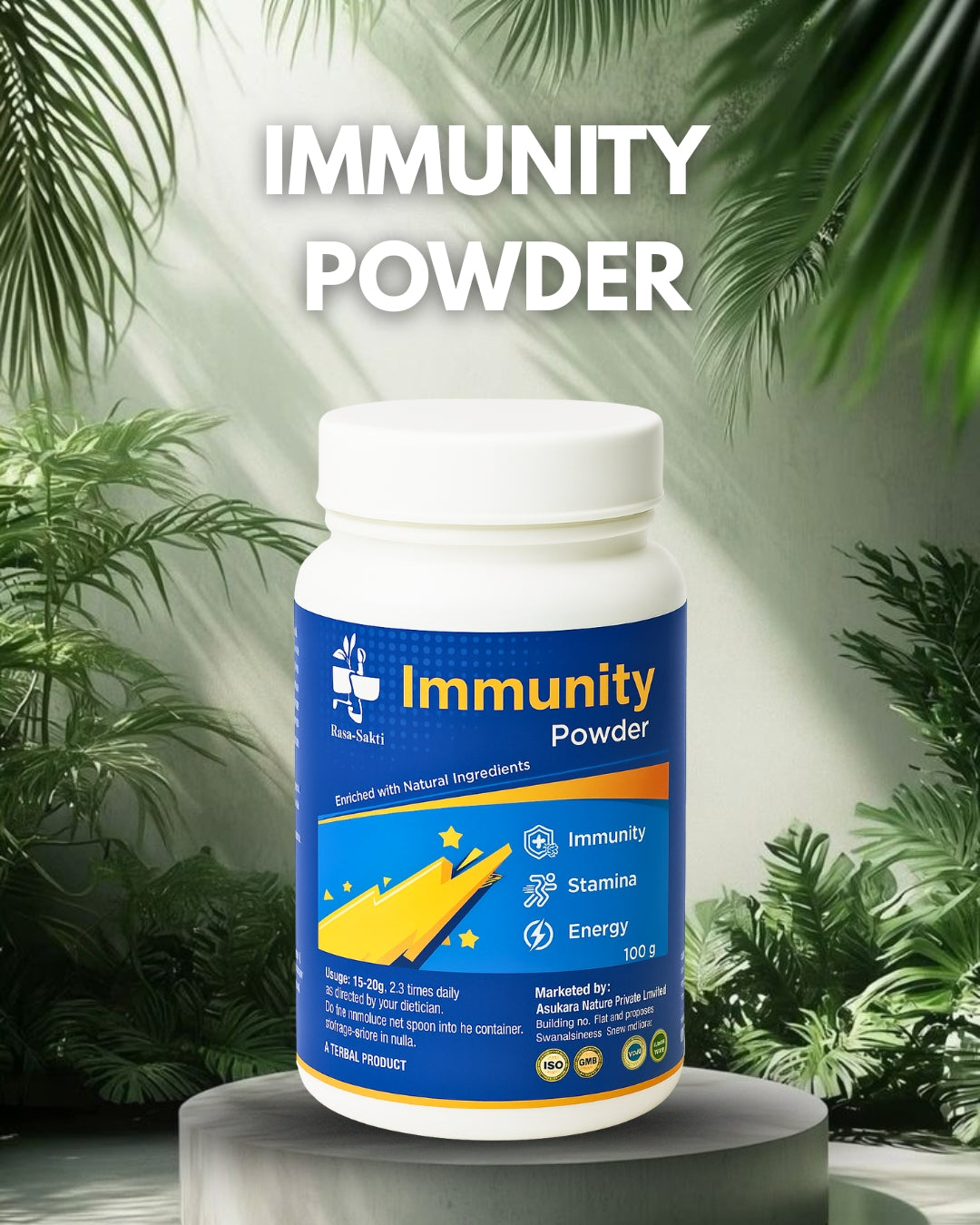 Immunity Booster Powder ||  Rasa sakit