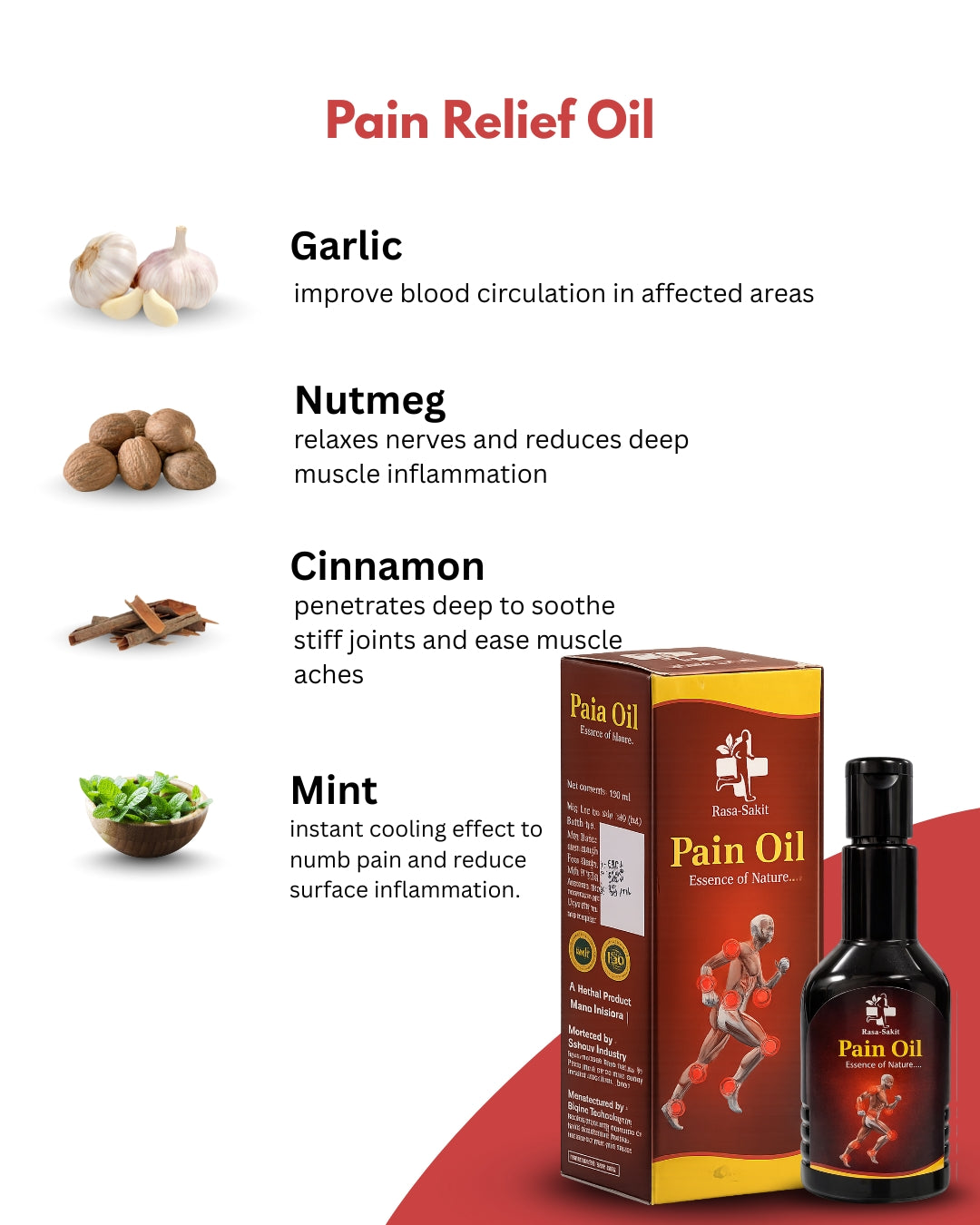 Pain relief oil - Rasa Sakit