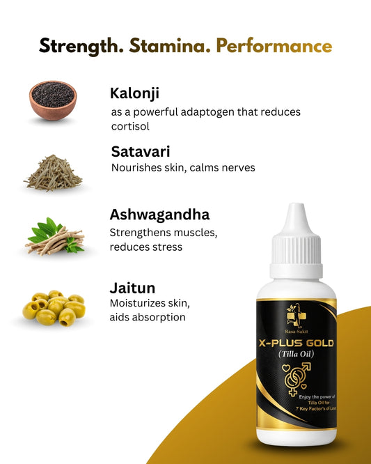 X-Plus Gold Men Wellness Oil || Rasa Sakit